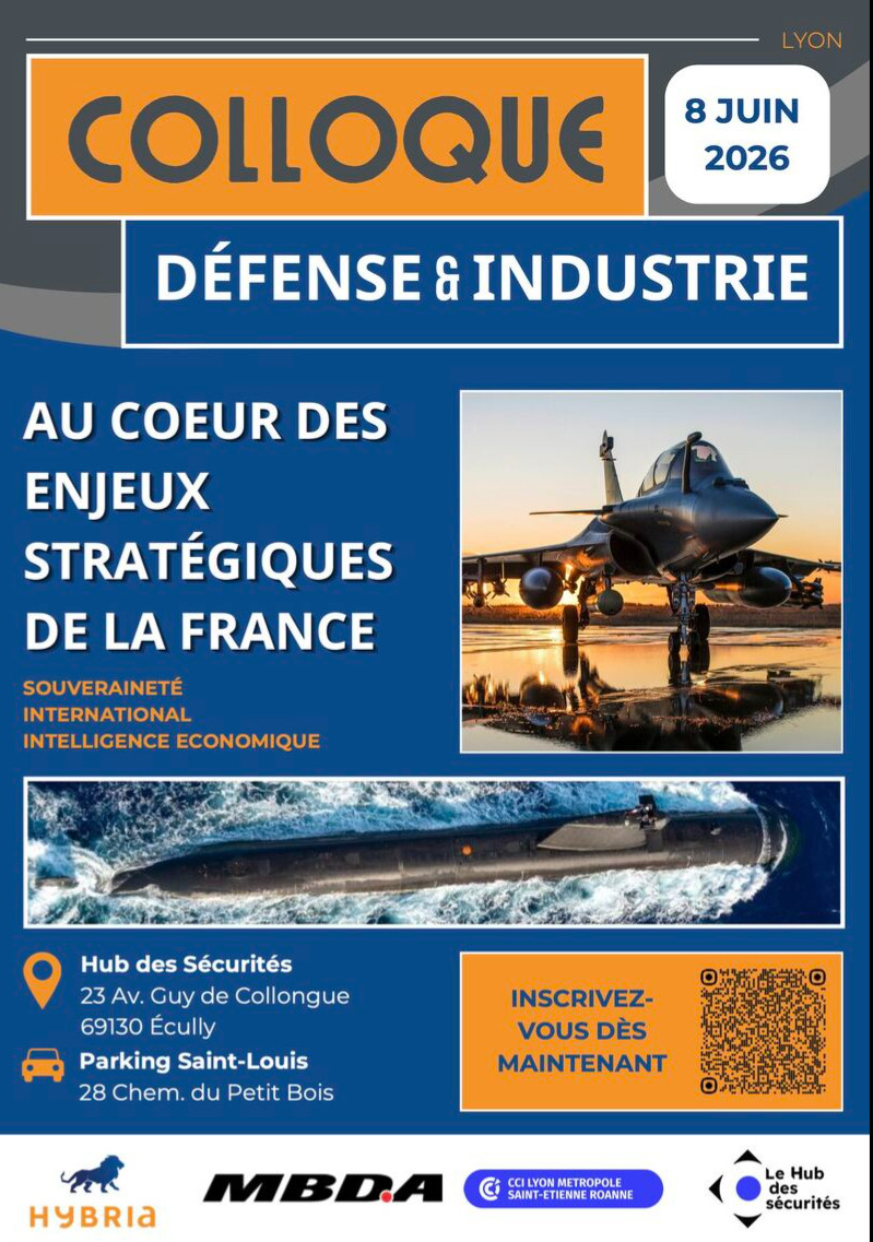 ⏳ J-6 avant le Colloque Défense & Industrie !