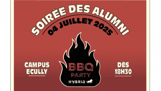 Barbecue des Alumni HYBRIA - 4 Juillet 2025 - Inscription via BILLETTERIE - Réservé  aux Alumni et 5ème année HYBRIA